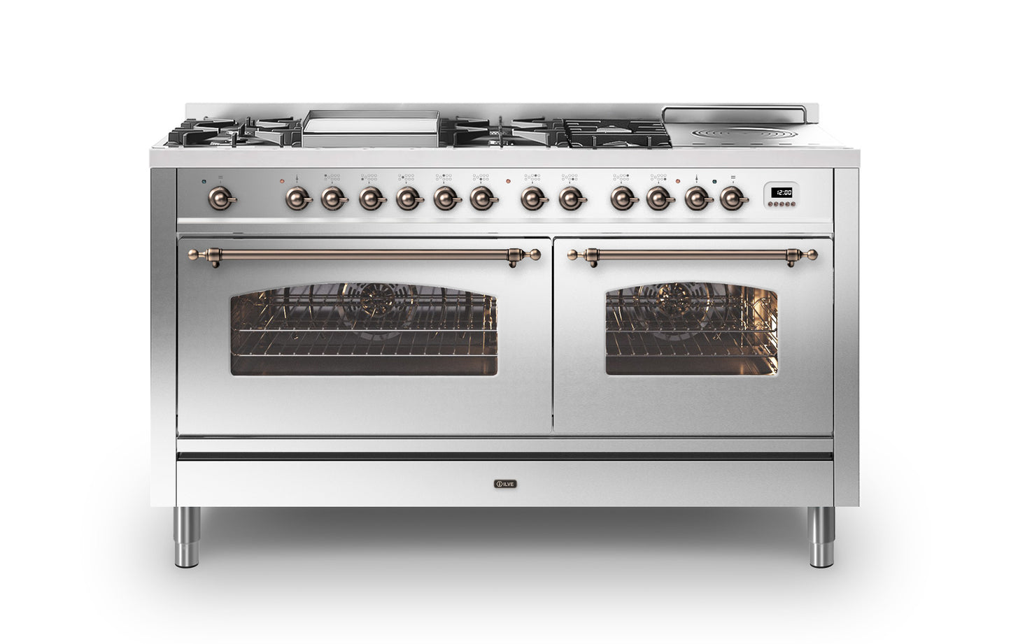 Ilve Milano 150 Fry-Top & Coup De Feu