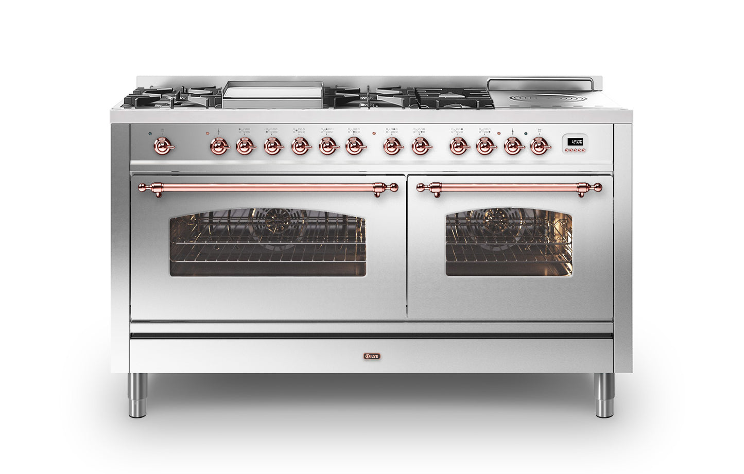 Ilve Milano 150 Fry-Top & Coup De Feu