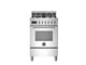 PRO64L1EXT, 60 cm 4-burner, electric oven, Professional Series