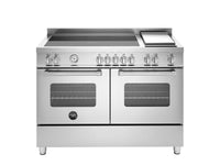 MAS125I2EXT, 120 cm induction top + griddle, electric double oven, Master Series