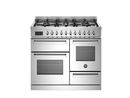 PRO106L3EXT, 100 cm 6 burner, electric triple oven, Professional Series