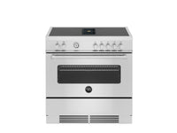MASCH94I1EXT, 90 cm Air-Tec cooker with induction top and integrated hood, electronic oven, Master Series