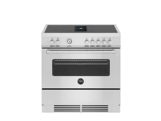 MASCH94I1EXT, 90 cm Air-Tec cooker with induction top and integrated hood, electronic oven, Master Series