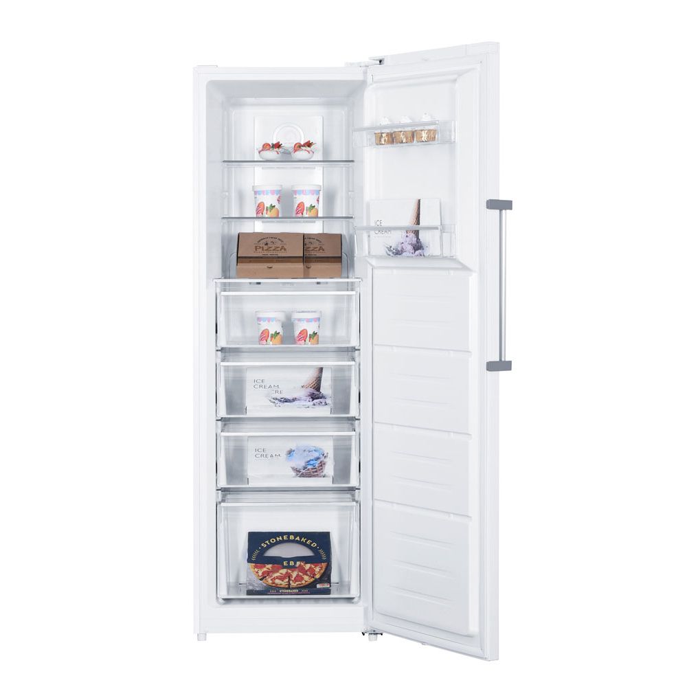 Teknix T60FNF2W 60Cm Tall Freezer Frost Free White
