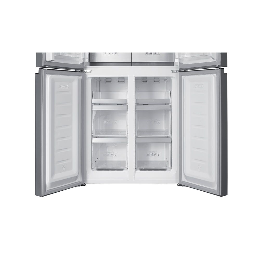 Teknix TMD18079BI Multi Door American 80Cm Dark Inox