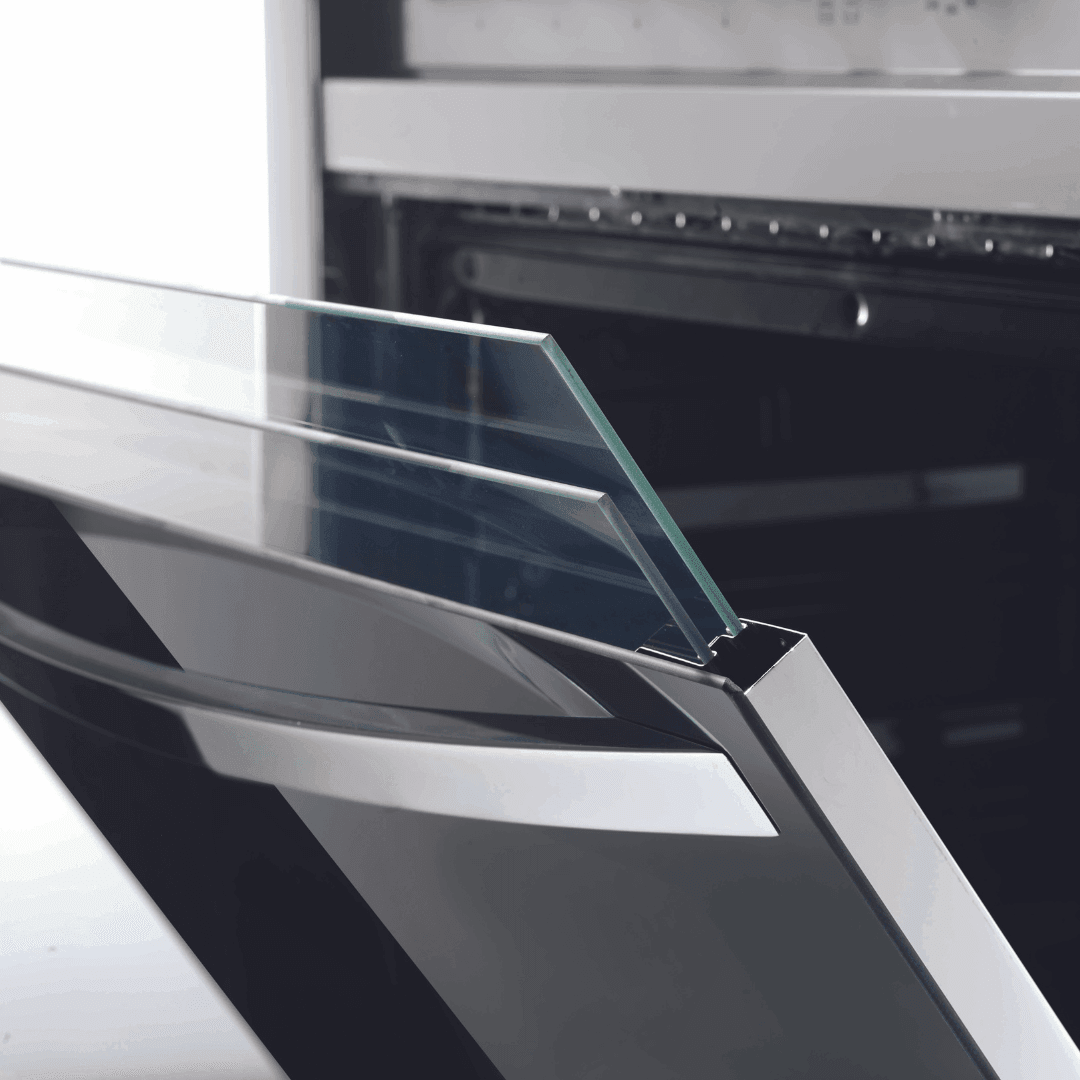 Venezia 90 cm Electric Fuel Cooker - Black Matte - Lofra Cookers