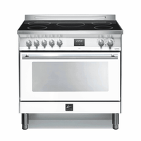 Venezia 90 cm Electric Fuel Cooker - Pearl White - Lofra Cookers
