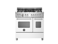 MAS95C2EXC, 90 cm 5-burner, electric double oven, Master Series