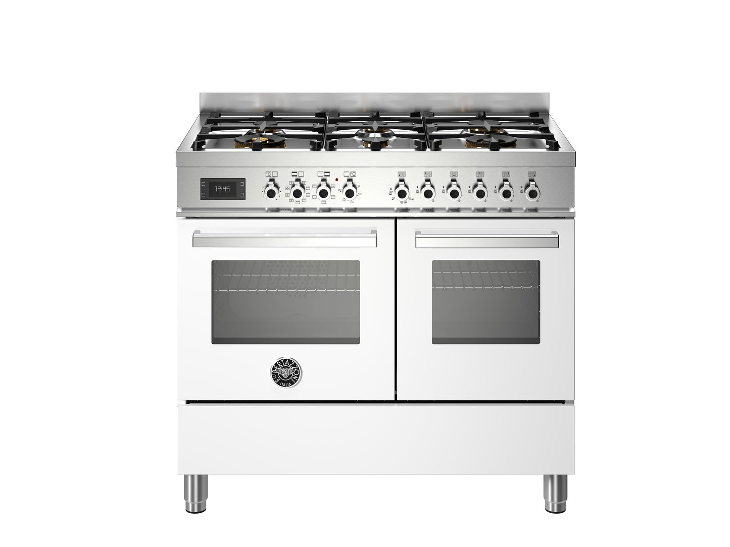 PRO106L2EXT, 100 cm 6-burner, electric double oven, Professional Series