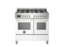 PRO106L2EXT, 100 cm 6-burner, electric double oven, Professional Series