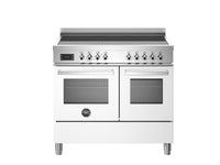 PRO105I2EXT 100 cm induction top, electric double oven, Professional Series