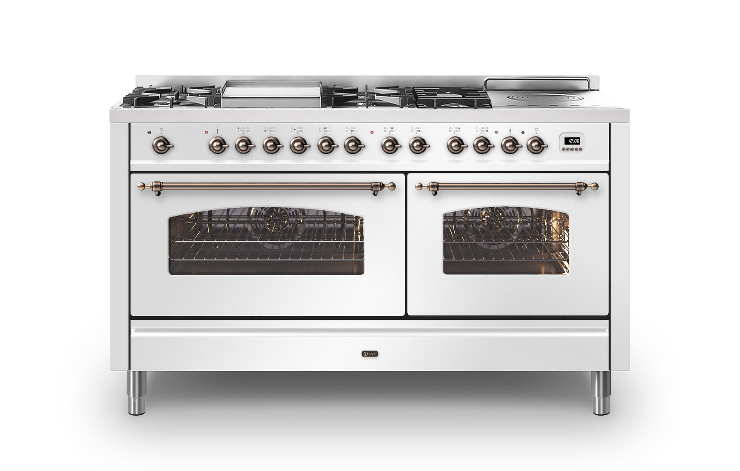 Ilve Milano 150 Fry-Top & Coup De Feu