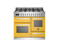 PRO106L3EXT, 100 cm 6 burner, electric triple oven, Professional Series