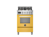 PRO64L1EXT, 60 cm 4-burner, electric oven, Professional Series