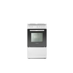 Montpellier MSE46W 50cm Electric Cooker in White