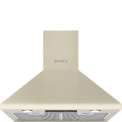 Smeg KSED65PE 60cm Chimney Hood, Cream